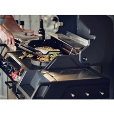 Monroe Pro 4 SIK Turbo 4 Burner Gas BBQ Grill with Side and Infrared Burners