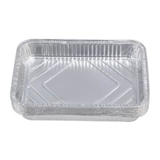 Disposable BBQ Aluminium Foil Drip Tray Pack of 10