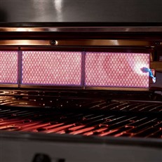 Kansas Pro 4 SIK Profi Turbo Stainless Steel Gas BBQ Grill with Sink
