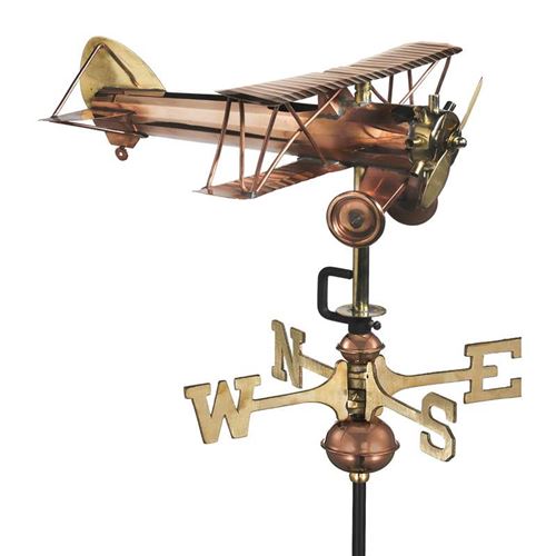 Bi-plane Cottage Weathervane