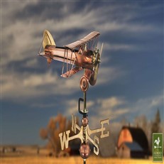 Bi-plane Cottage Weathervane