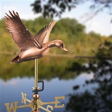 Flying Duck Cottage Weathervane