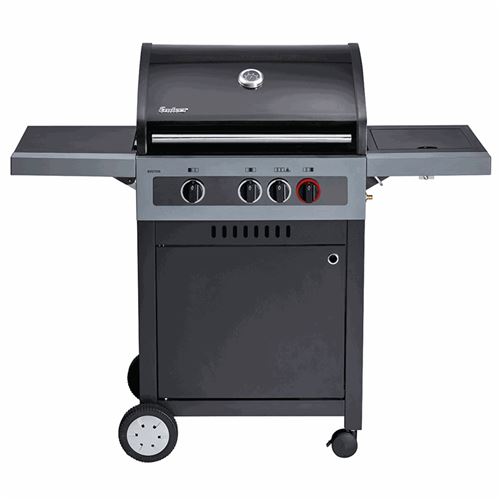 Boston Black 3 K Turbo Gas BBQ Grill