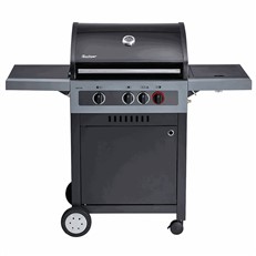 Boston Black 3 K Turbo Gas BBQ Grill