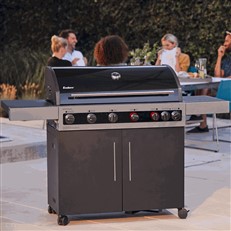 Boston Black 6 KR Turbo Gas BBQ Grill