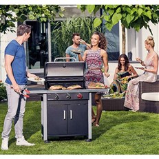 Chicago 3 R Turbo Gas BBQ Grill