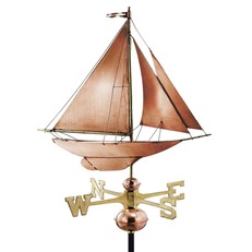 Racing Sloop Farmhouse Weathervane