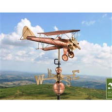 Bi-plane Farmhouse Weathervane