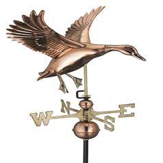 Landing Duck Farmhouse Weathervane