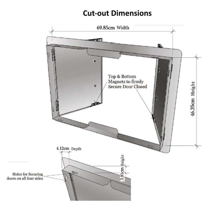 DIY Outdoor Kitchen Stainless Steel Flush Mounted Double ...
