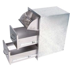 Three Drawer Outdoor Kitchen Cabinet
