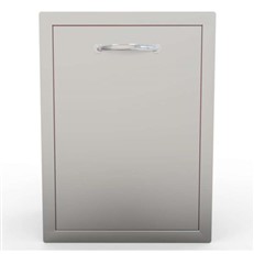 Outdoor Kitchen DIY Flush Fitting Pull-Out Rubbish Drawer