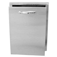Outdoor Kitchen DIY Flush Fitting Pull-Out Rubbish Drawer