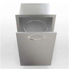 Outdoor Kitchen DIY Flush Fitting Pull-Out Rubbish Drawer