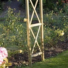 Rustic Natural Timber Garden Arch