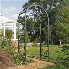 Wrenbury Round Top Steel Garden Arch