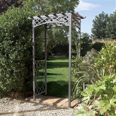 Wrenbury Square Garden Arch in Steel