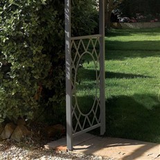 Wrenbury Square Garden Arch in Steel