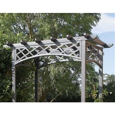 Wrenbury Square Garden Arch in Steel