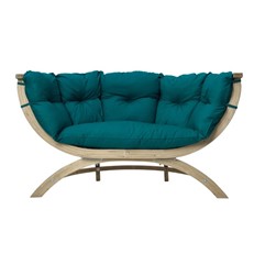 Siena Due Wooden Garden Sofa