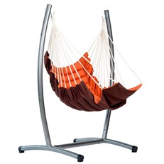 Amazonas California Terracotta Hanging Chair with Omega Stand