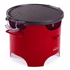 Pur Line Steel Clean Burning Bio-ethanol Portable BBQ Grill BB03