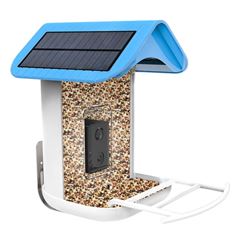 Callow Smart Bird Feeder with WI-FI Camera Solar power and AI Bird Recognition