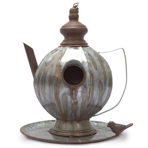 Ornamental Teapot Bird Feeder