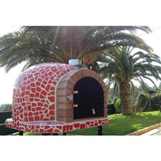 Mosaic Effect Outdoor Wood Fired Pizza Oven