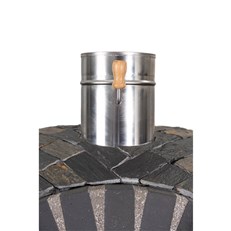 Horacio Wood Fired Outdoor Oven Champaigne – Handmade Clay Pizza & Bread Oven