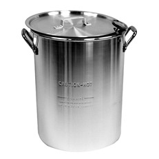 Large Aluminium Turkey Fryer Pot with Lid 