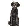 Antique Bronze Labrador Cane Companion