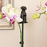 Antique Bronze Labrador Cane Companion
