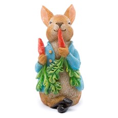 Beatrix Potter's Peter Rabbit Eating Radishes Coloured Cane Companion