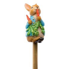Beatrix Potter's Peter Rabbit Eating Radishes Coloured Cane Companion