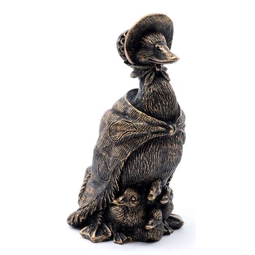 Beatrix Potter's Jemima Puddle Duck Bronze Cane Companion