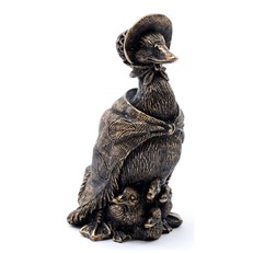 Beatrix Potter's Jemima Puddle Duck Bronze Cane Companion