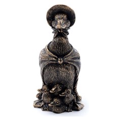 Beatrix Potter's Jemima Puddle Duck Bronze Cane Companion