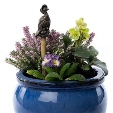 Beatrix Potter's Jemima Puddle Duck Bronze Cane Companion