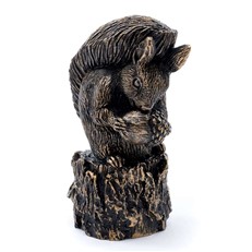 Beatrix Potter's Squirrel Nutkin Bronze Cane Companion