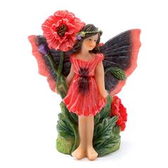 Colour Poppy Fairy  Cane Companion