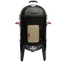 Callow Large BBQ Smoker - 18" Vertical, 3-in-1 Carbon Grill, Flavorsome Grilling, Vertical Smoker Grill