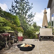 Colorado 70cm Steel Bowl Fire Pit and Brazier