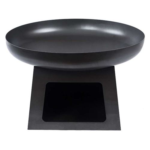 Idaho 60cm Fire Pit with Log Store