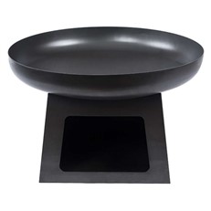 Idaho 60cm Fire Pit with Log Store