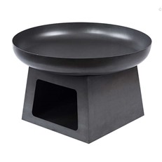 Idaho 60cm Fire Pit with Log Store