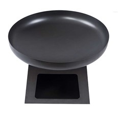 Idaho 60cm Fire Pit with Log Store