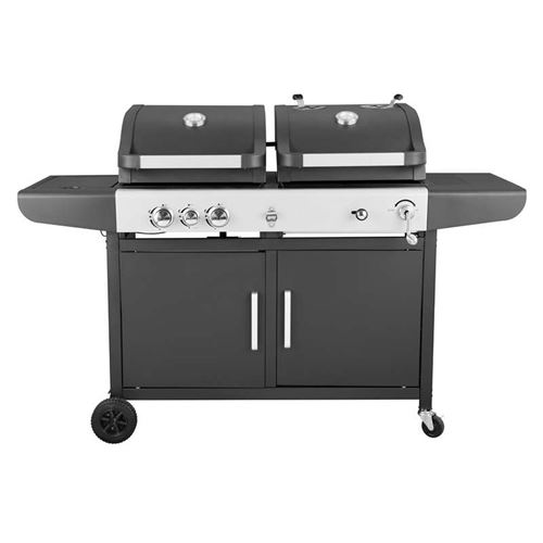 Large Callow Dual Fuel Gas and Charcoal BBQ Grill