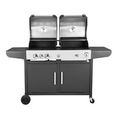 Large Callow Dual Fuel Gas and Charcoal BBQ Grill