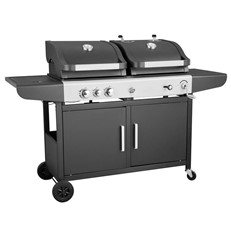 Large Callow Dual Fuel Gas and Charcoal BBQ Grill